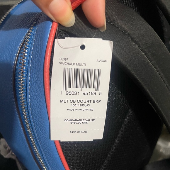 BNWT Coach backpack - Picture 10 of 15